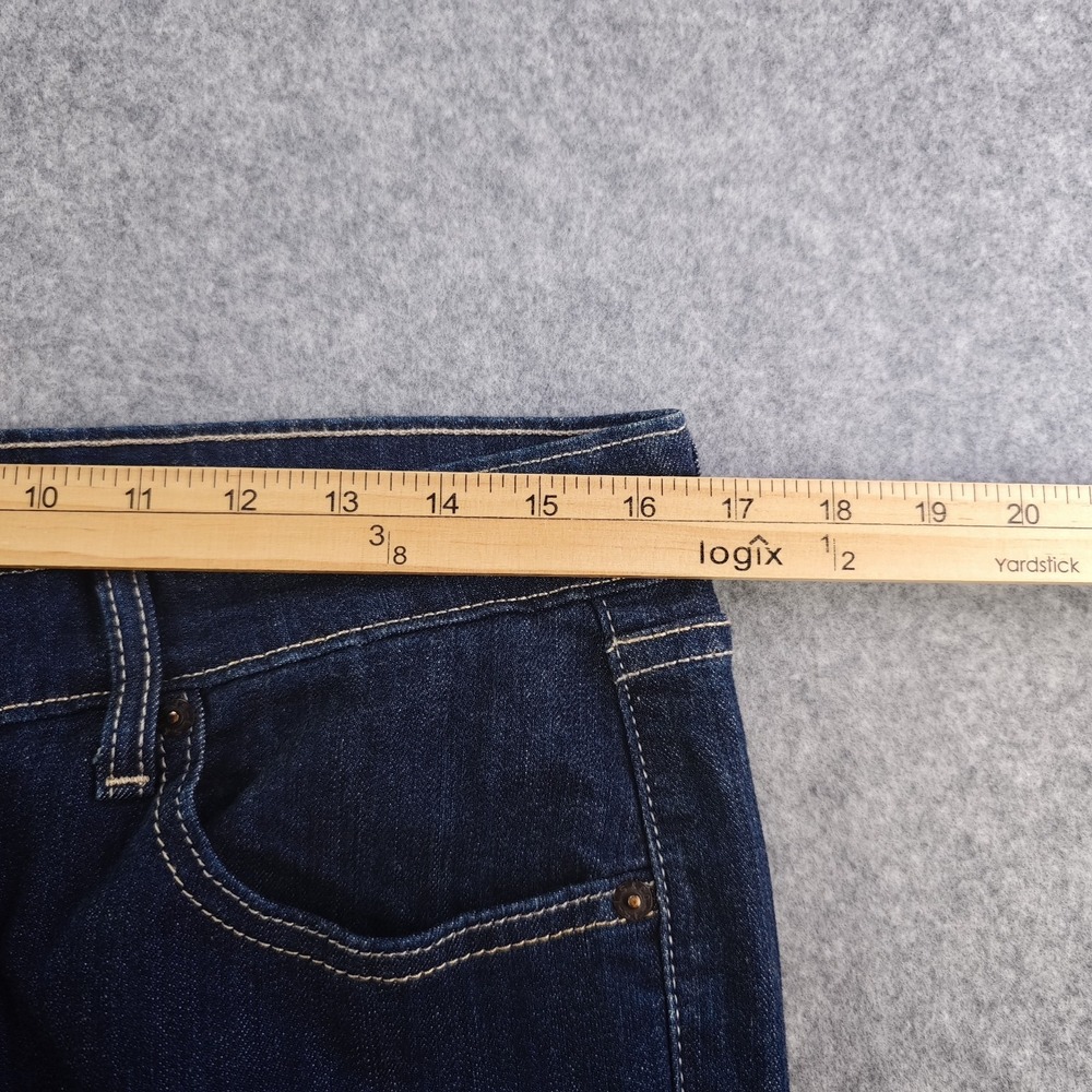 Levis 518 Superlow Jeans‎ Women's 30x30 Bootcut Dark Wash Mid Rise (33x30) - Picture 7 of 13